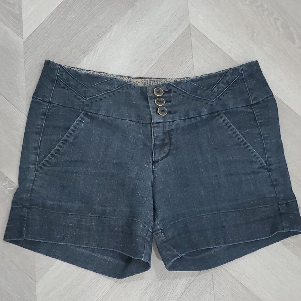 Boom Boom Jeans Women's Dark Wash Shorts, Size 9